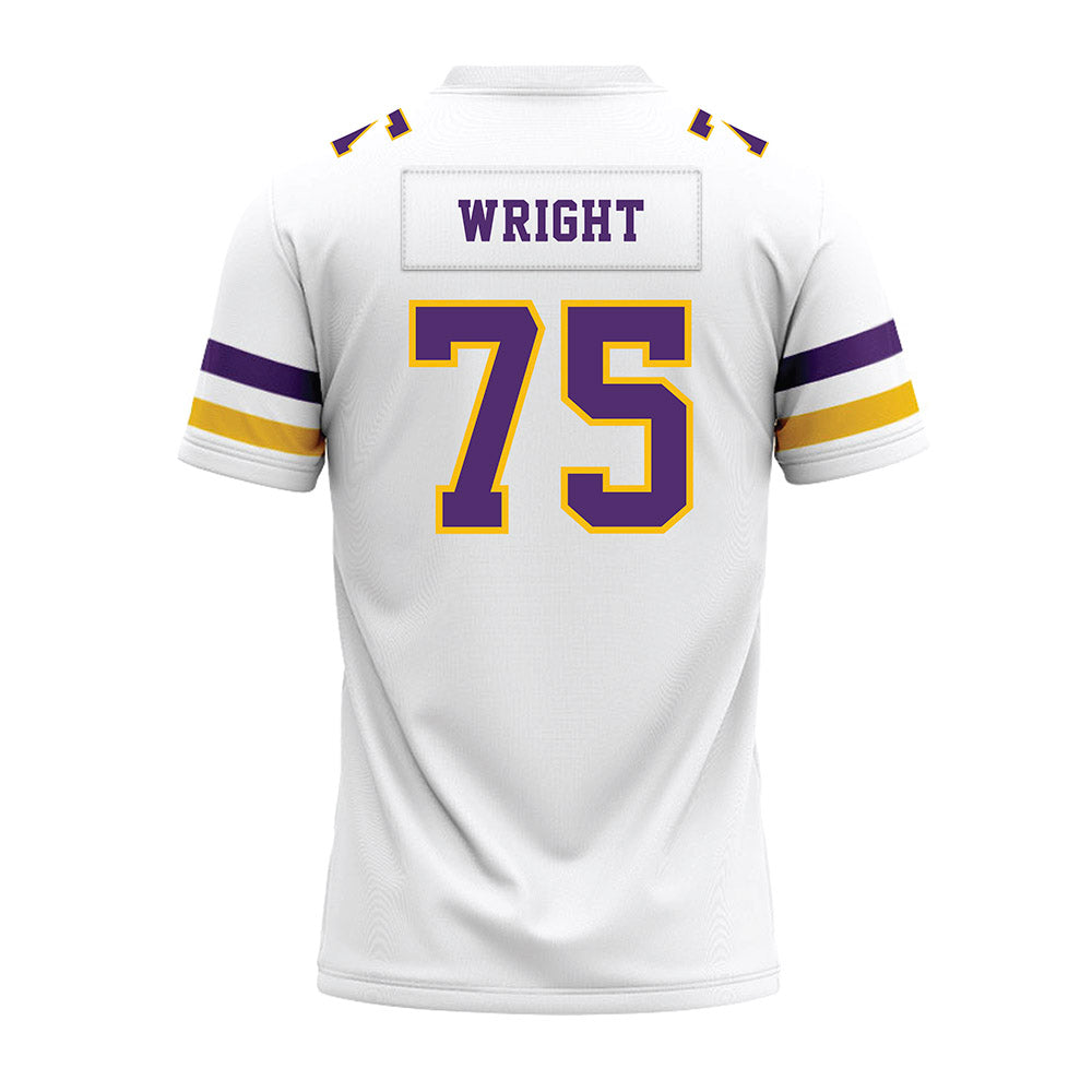 Minn. St. - NCAA Football : Magnus Wright - White Premium Football Jersey-1