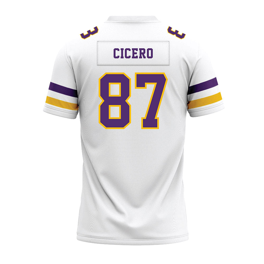 Minn. St. - NCAA Football : Jake Cicero - White Premium Football Jersey-1