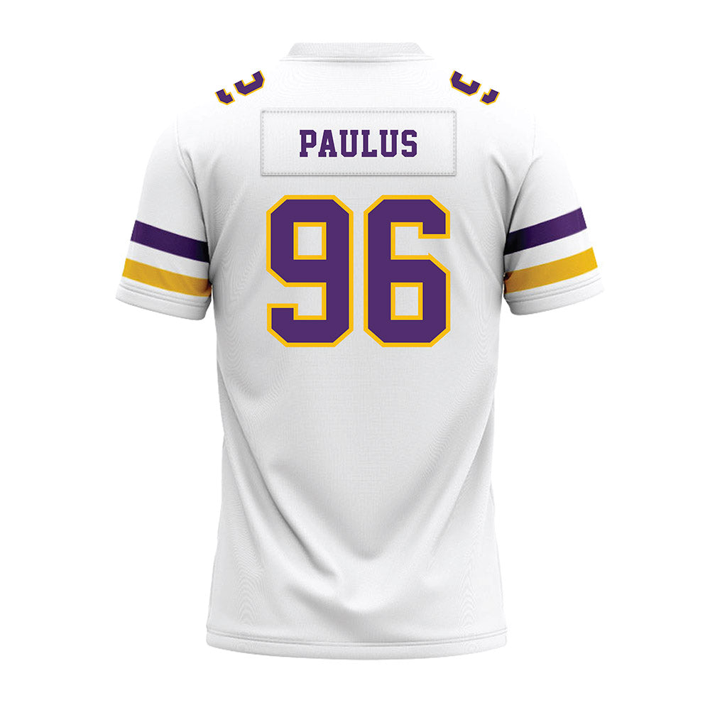 Minn. St. - NCAA Football : Caleb Paulus - White Premium Football Jersey-1