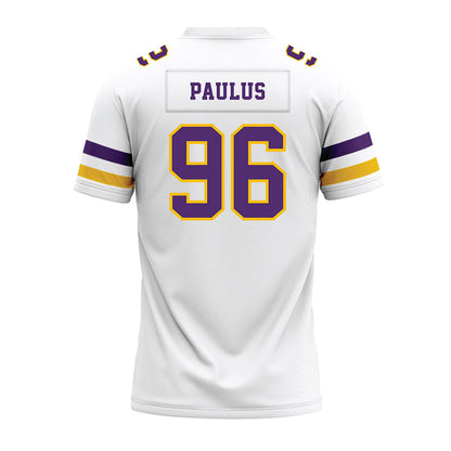 Minn. St. - NCAA Football : Caleb Paulus - White Premium Football Jersey-1