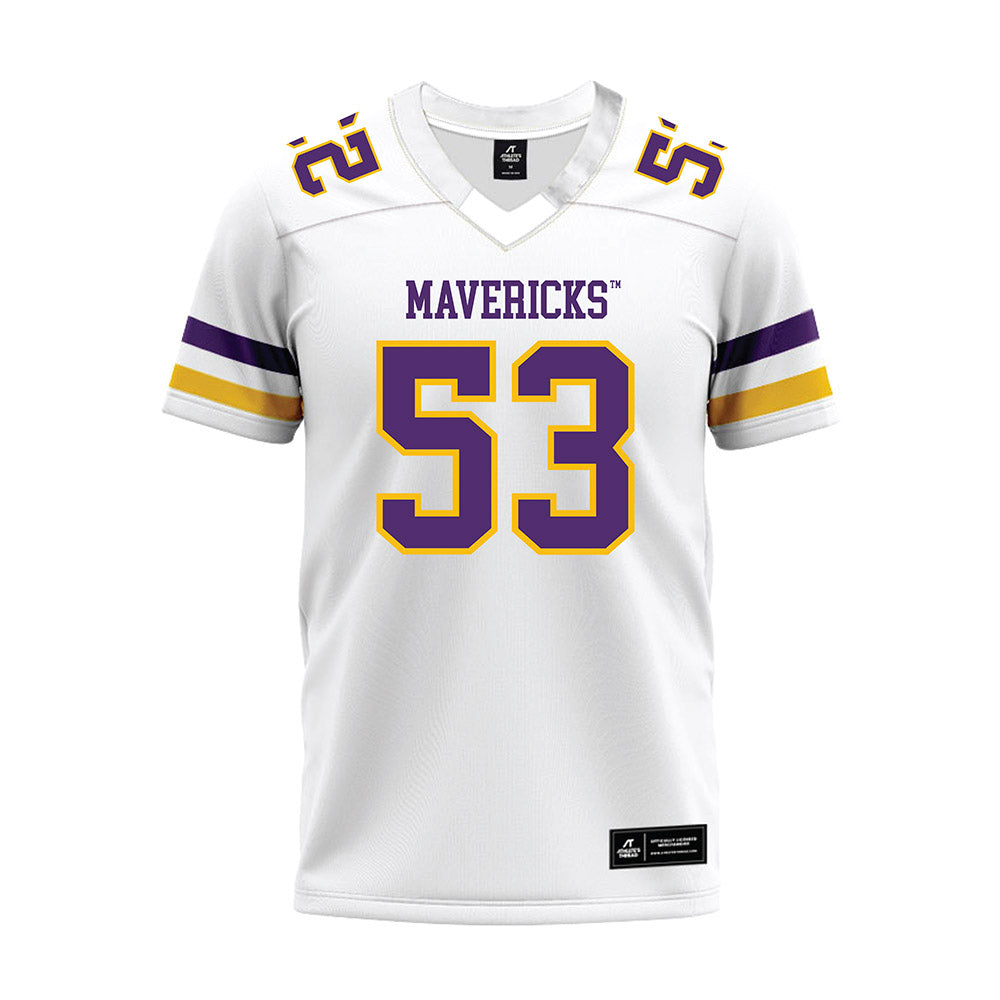 Minn. St. - NCAA Football : Bryan Wilson - White Premium Football Jersey-0