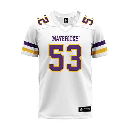 Minn. St. - NCAA Football : Bryan Wilson - White Premium Football Jersey-0