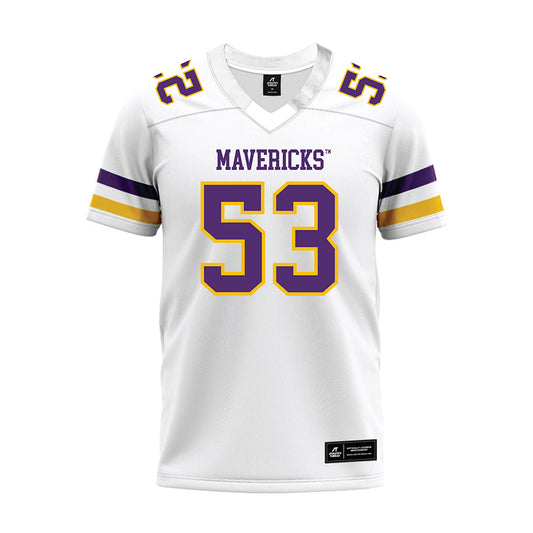 Minn. St. - NCAA Football : Bryan Wilson - White Premium Football Jersey-0