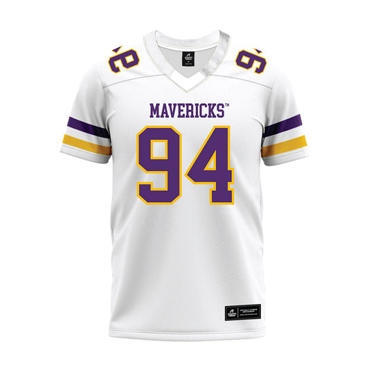 Minn. St. - NCAA Football : Miles Prochnow - White Premium Football Jersey-0