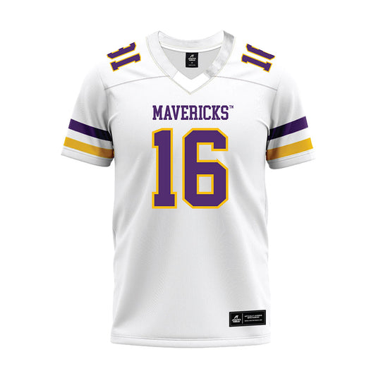 Minn. St. - NCAA Football : Antoine Johnson Jr - White Premium Football Jersey-0