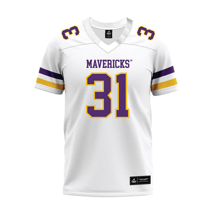 Minn. St. - NCAA Football : Cole Rogers - White Premium Football Jersey-0