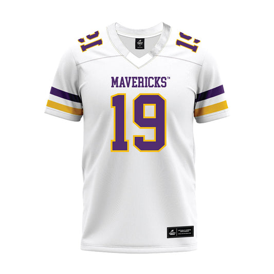 Minn. St. - NCAA Football : Harris Nichols - White Premium Football Jersey-0