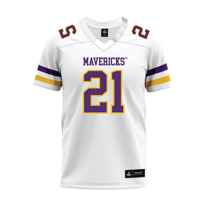 Minn. St. - NCAA Football : Kobe Jenkins - White Premium Football Jersey-0