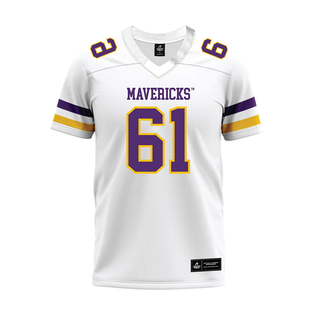 Minn. St. - NCAA Football : Joseph Kingston - White Premium Football Jersey-0