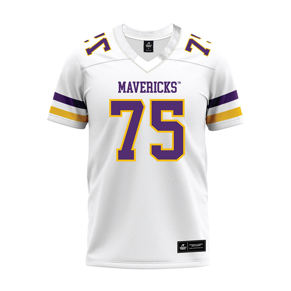 Minn. St. - NCAA Football : Magnus Wright - White Premium Football Jersey-0