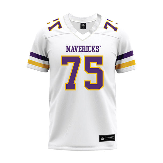 Minn. St. - NCAA Football : Magnus Wright - White Premium Football Jersey-0