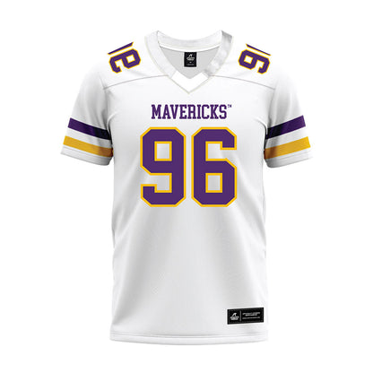 Minn. St. - NCAA Football : Caleb Paulus - White Premium Football Jersey-0