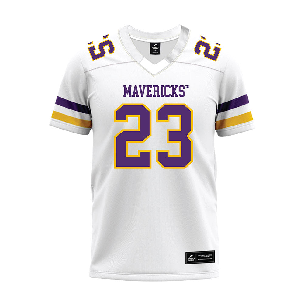 Minn. St. - NCAA Football : Adam Glynn - White Premium Football Jersey-0