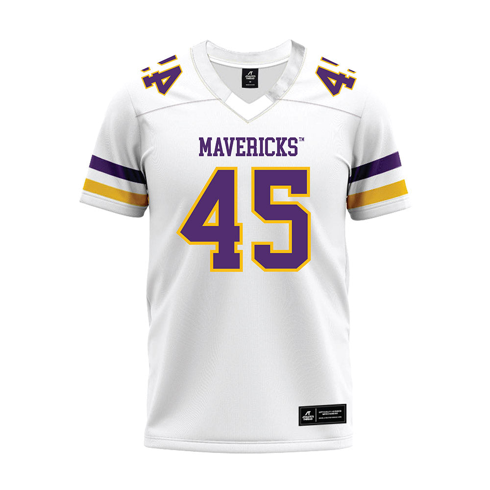Minn. St. - NCAA Football : Jordan Kenerson - White Premium Football Jersey-0