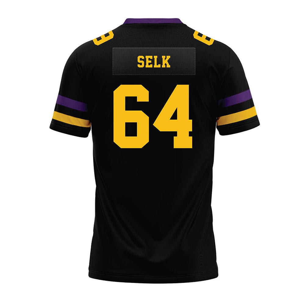 Minn. St. - NCAA Football : Collin Selk - Black Premium Football Jersey-1