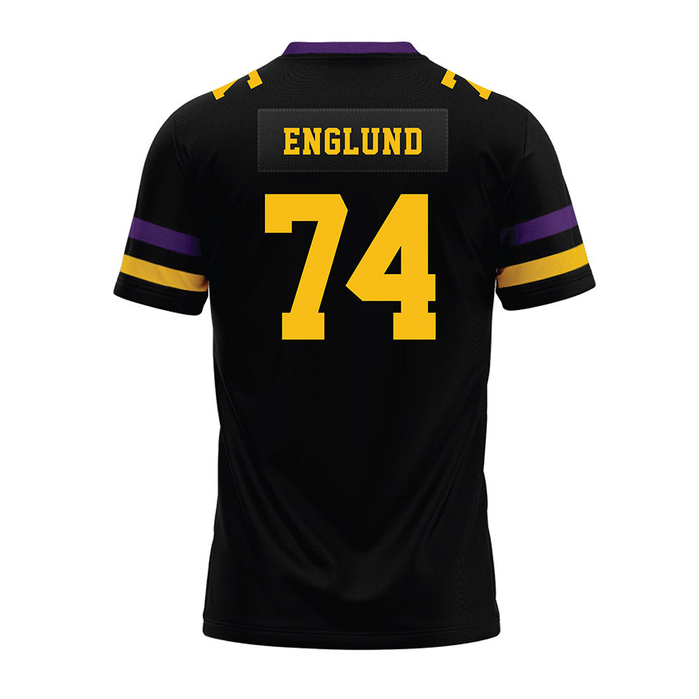 Minn. St. - NCAA Football : Thomas Englund - Black Premium Football Jersey-1