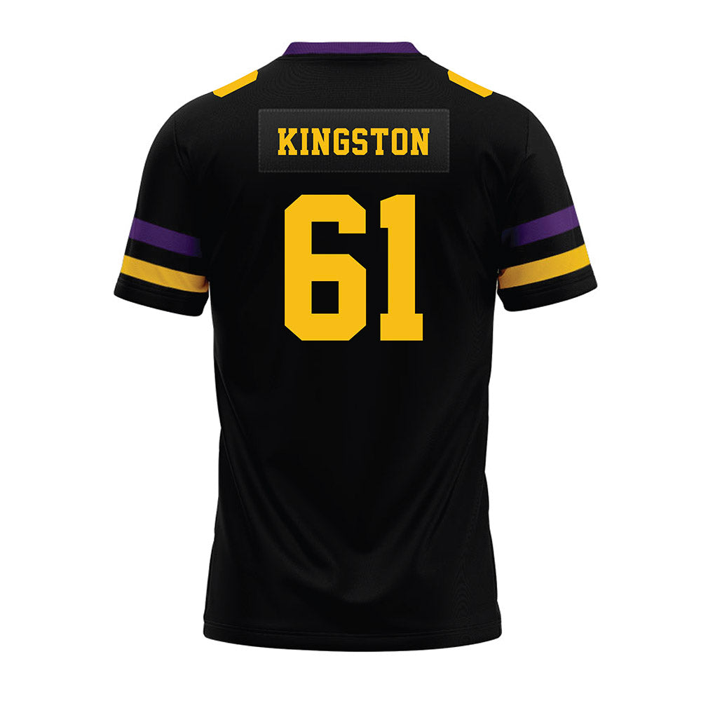 Minn. St. - NCAA Football : Joseph Kingston - Black Premium Football Jersey-1