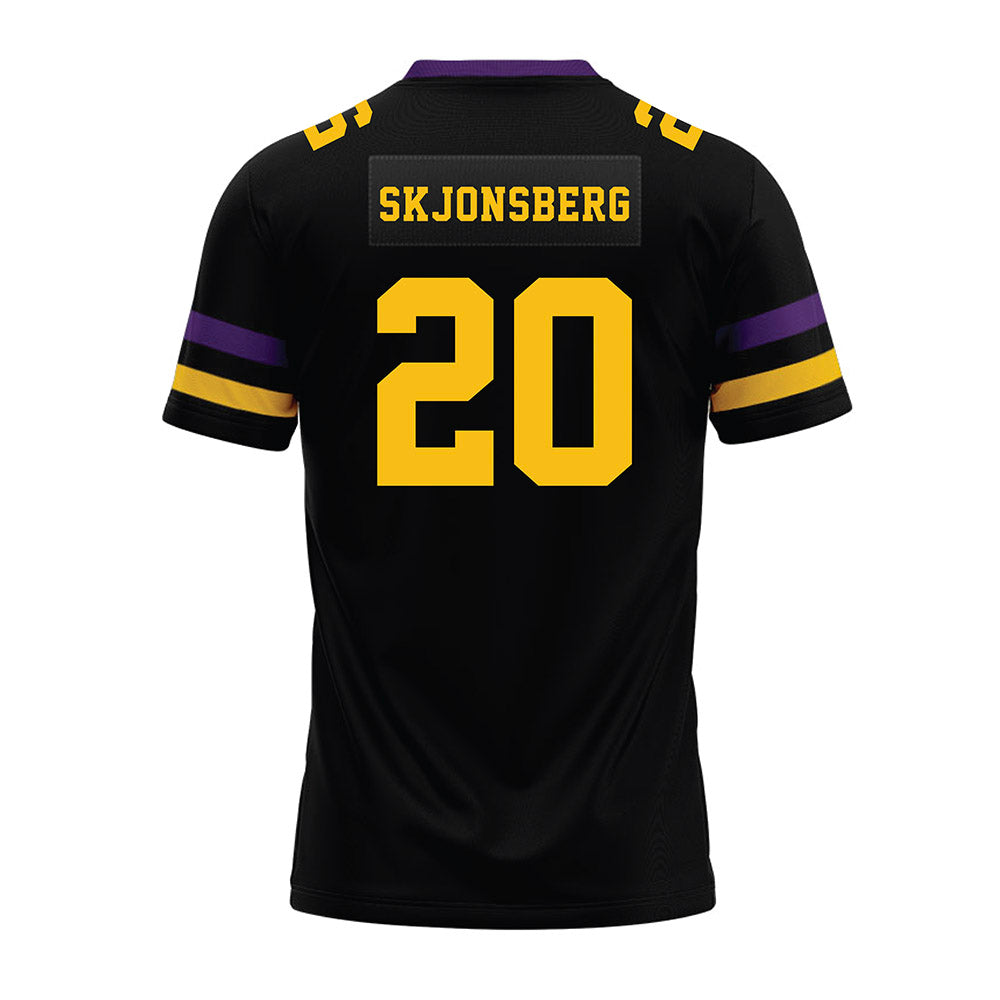 Minn. St. - NCAA Football : Spencer Skjonsberg - Black Premium Football Jersey-1