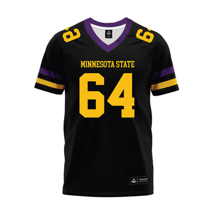 Minn. St. - NCAA Football : Collin Selk - Black Premium Football Jersey-0