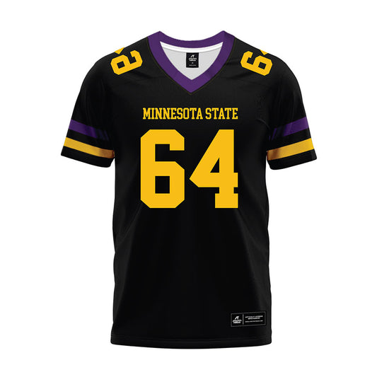 Minn. St. - NCAA Football : Collin Selk - Black Premium Football Jersey-0