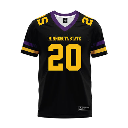 Minn. St. - NCAA Football : Spencer Skjonsberg - Black Premium Football Jersey-0