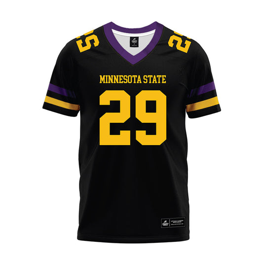 Minn. St. - NCAA Football : Gage Olsen - Black Premium Football Jersey-0