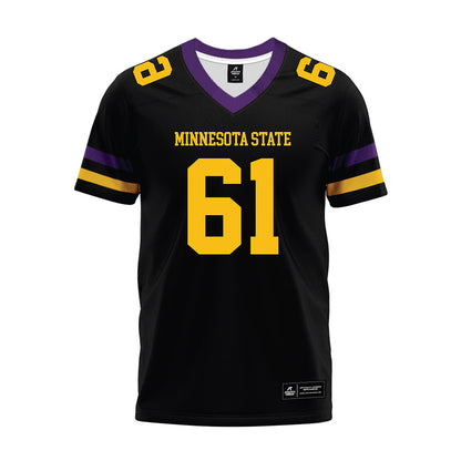 Minn. St. - NCAA Football : Joseph Kingston - Black Premium Football Jersey-0