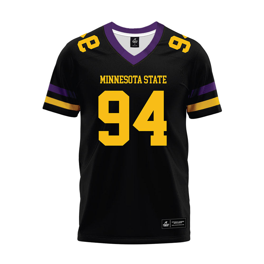 Minn. St. - NCAA Football : Miles Prochnow - Black Premium Football Jersey-0