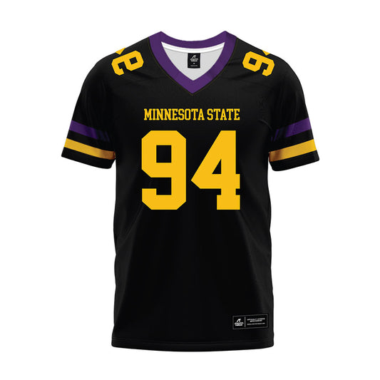 Minn. St. - NCAA Football : Miles Prochnow - Black Premium Football Jersey-0