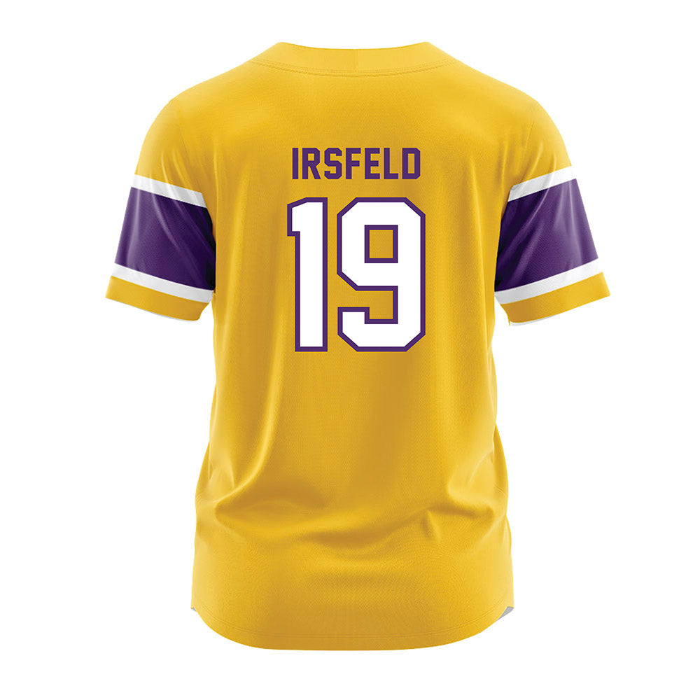 Minn. St. - NCAA Baseball : Benjamin Irsfeld - Gold Jersey-1