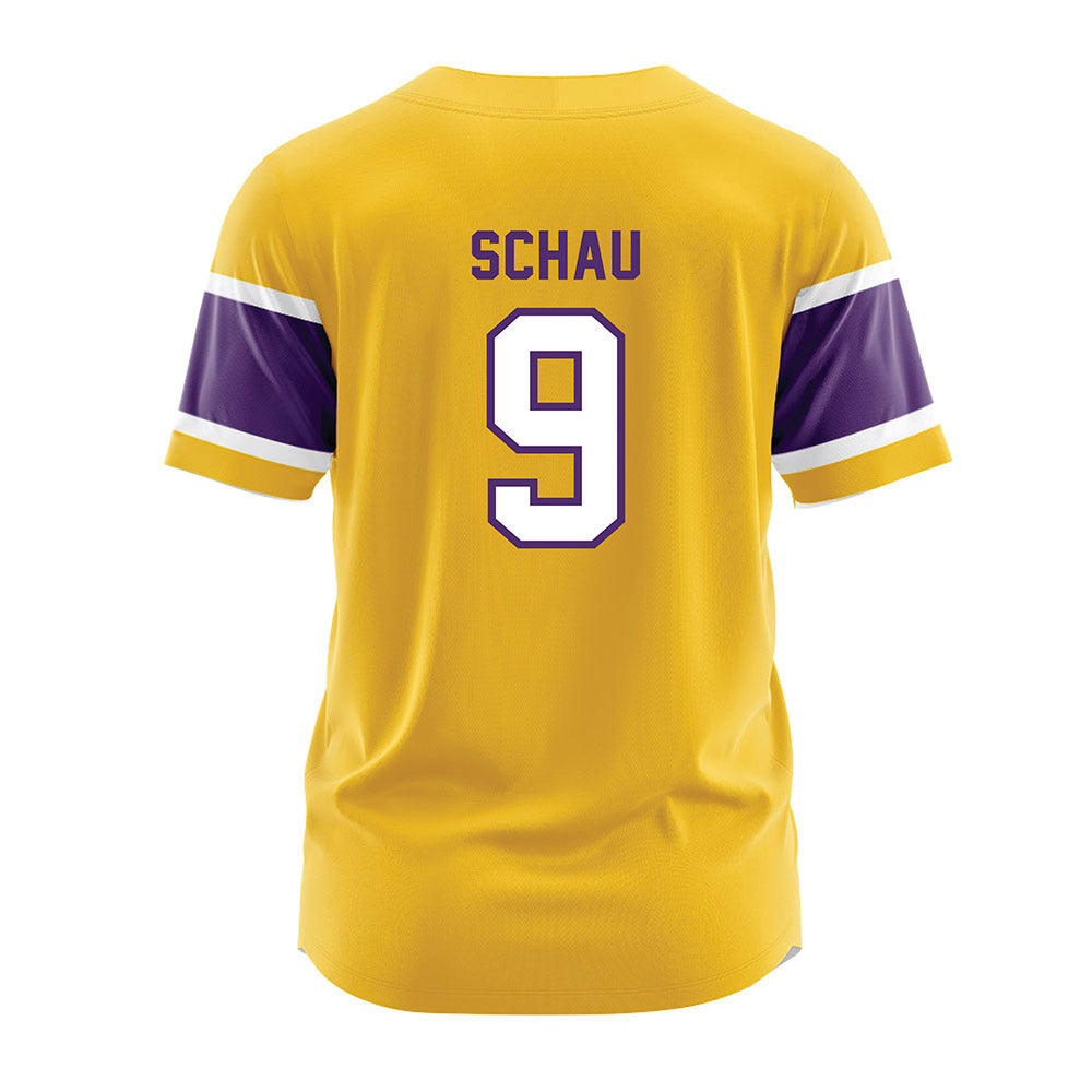 Minn. St. - NCAA Baseball : Charlie Schau - Gold Jersey-1