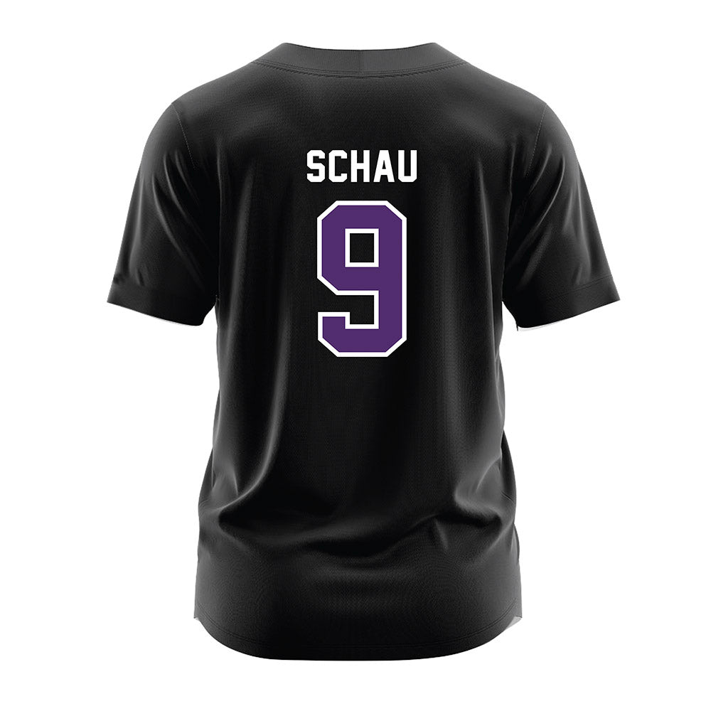 Minn. St. - NCAA Baseball : Charlie Schau - Black Jersey-1