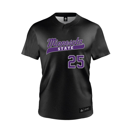 Minn. St. - NCAA Baseball : Pambos Nicoloudes - Black Jersey-0