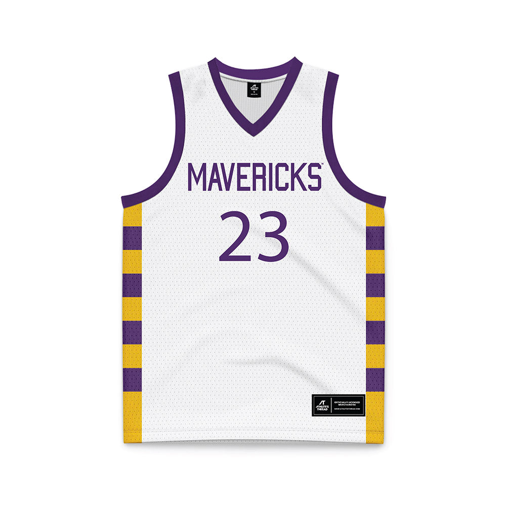 Minn. St. - NCAA Men's Basketball : Phoenix Childs - White Basketball Jersey-0