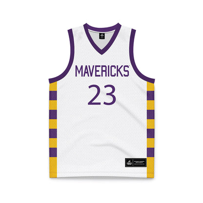 Minn. St. - NCAA Men's Basketball : Phoenix Childs - White Basketball Jersey-0