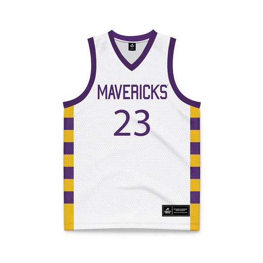 Minn. St. - NCAA Men's Basketball : Phoenix Childs - White Basketball Jersey-0