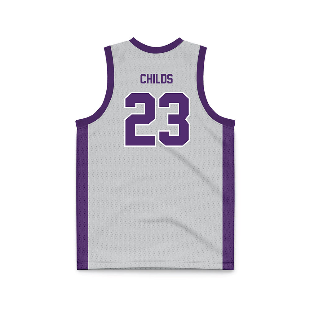 Minn. St. - NCAA Men's Basketball : Phoenix Childs - Grey Basketball Jersey-1