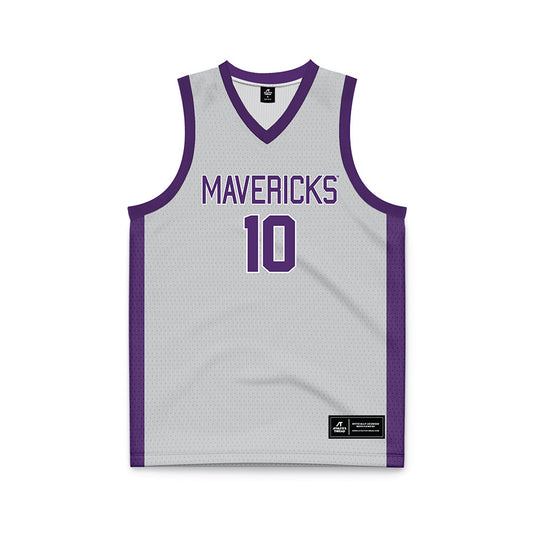 Minn. St. - NCAA Men's Basketball : Will Opsahl - Grey Basketball Jersey-0