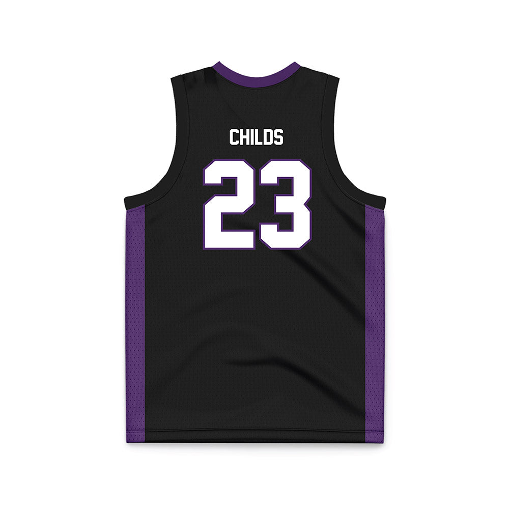 Minn. St. - NCAA Men's Basketball : Phoenix Childs - Black Basketball Jersey-1