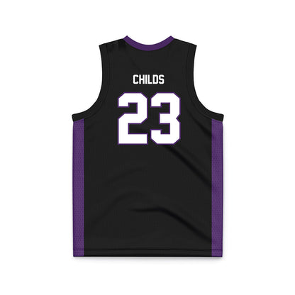Minn. St. - NCAA Men's Basketball : Phoenix Childs - Black Basketball Jersey-1