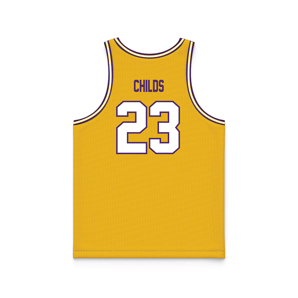 Minn. St. - NCAA Men's Basketball : Phoenix Childs - Gold Basketball Jersey-1