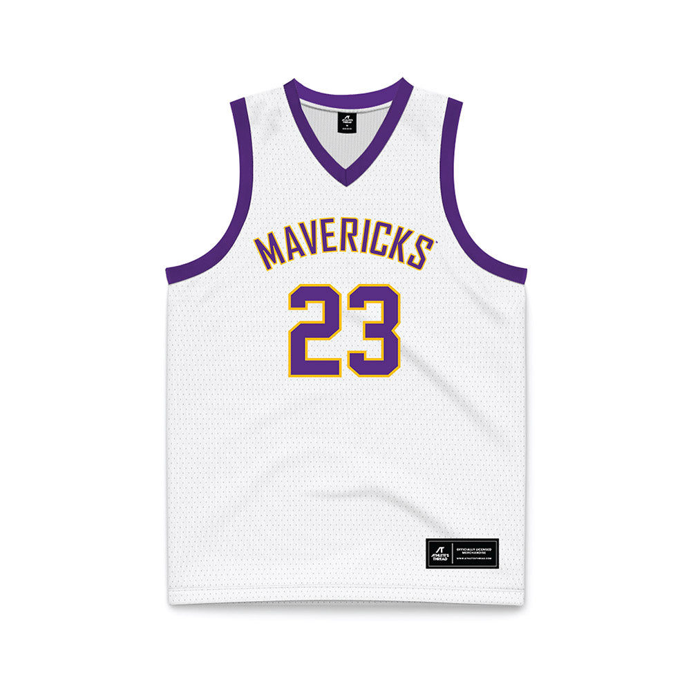 Minn. St. - NCAA Women's Basketball : Haylee Stokes - White Basketball Jersey-0