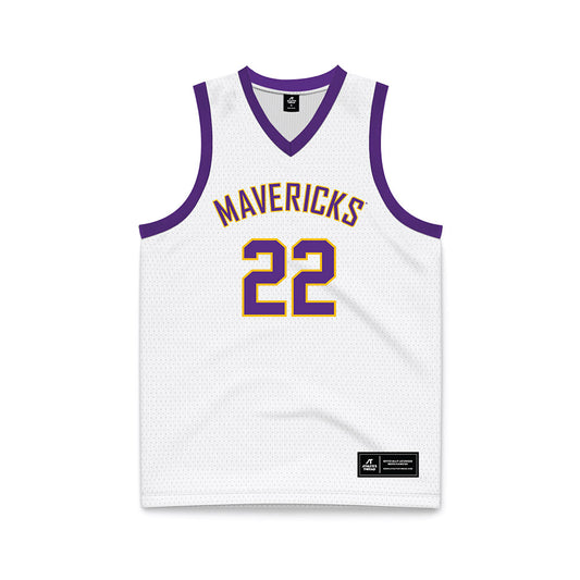 Minn. St. - NCAA Women's Basketball : Mackenzie Schweim - White Basketball Jersey-0