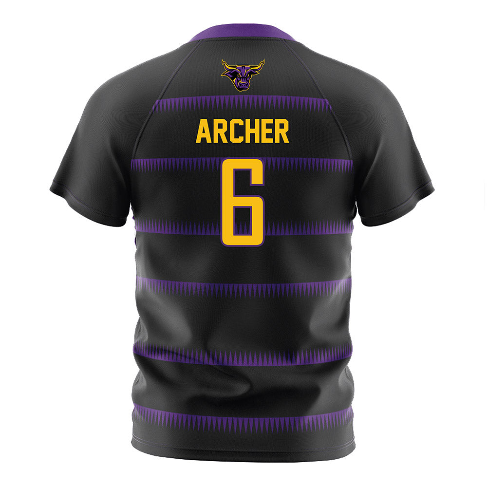Minn. St. - NCAA Women's Soccer : Maddix Archer - Black Soccer Jersey-1