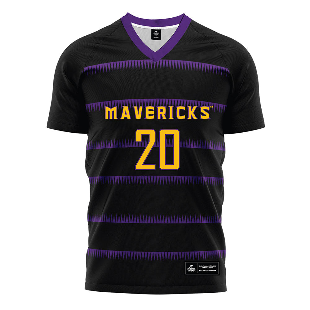 Minn. St. - NCAA Women's Soccer : Jade Jackson - Black Soccer Jersey-0