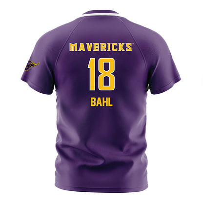 Minn. St. - NCAA Women's Soccer : Aubrey Bahl - Purple Soccer Jersey-1