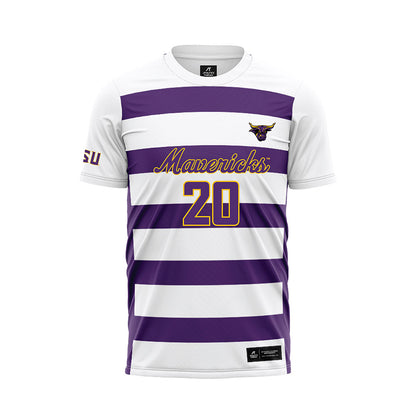 Minn. St. - NCAA Women's Soccer : Jade Jackson - White Soccer Jersey-0
