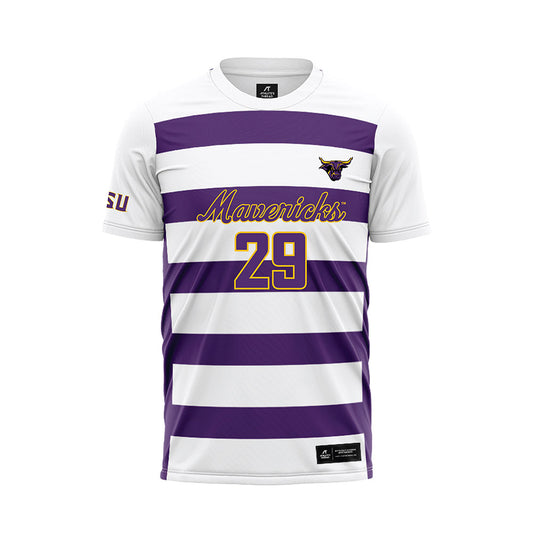 Minn. St. - NCAA Women's Soccer : Isabella Mittelstaedt - White Soccer Jersey-0