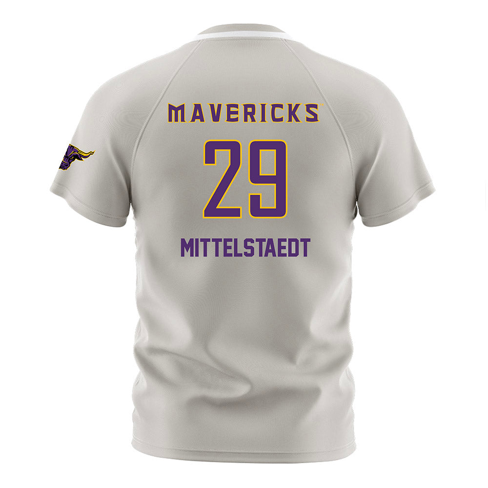 Minn. St. - NCAA Women's Soccer : Isabella Mittelstaedt - Grey Soccer Jersey-1