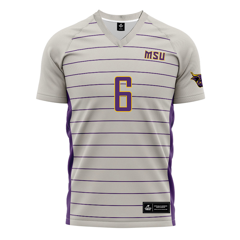 Minn. St. - NCAA Women's Soccer : Maddix Archer - Grey Soccer Jersey-0